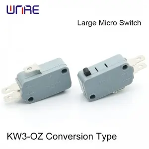 KW3-OZ Conversion Type Largre Micro Switch Changeover 3-PIN for Solar Panels/Battery Packs/Chargers/Inverters/Power Stations