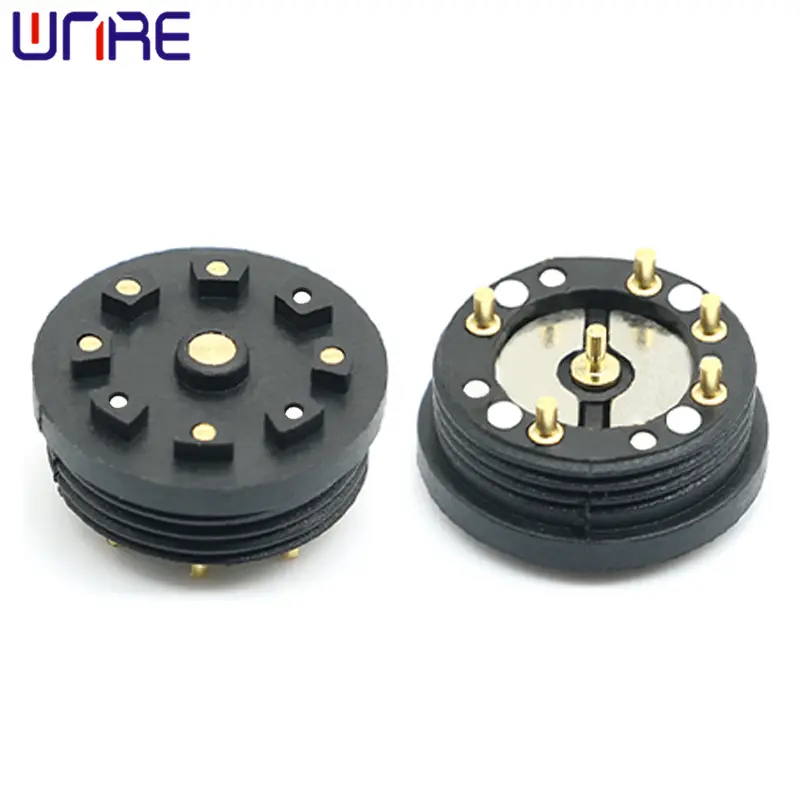 Male Female Magnetic Connector Circular Threaded 2