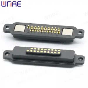 19P CZX-D Type Square Magnetic Connector Waterproof Male Female Socket Magnetic Charger