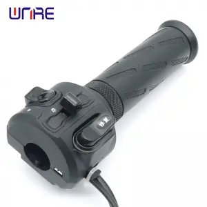 Motorcycle Switches Double Flashing Light Handlebar Controller Switch plug & play