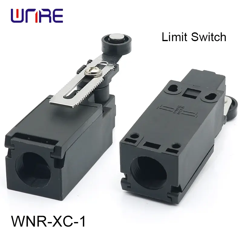 WNR-XC-1 Industrial Limit Switch IP67 Metal Pivot Arm Resin Ball Adjustable Roller Lever for CNC Automation Subway door rail