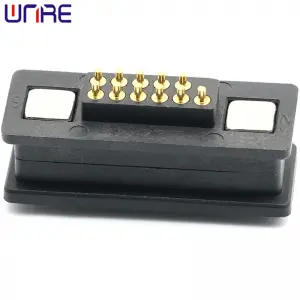 CZX-E3 Square Magnetic Connector 11P Waterproof Pogopin Male Female Charging Socket Connector