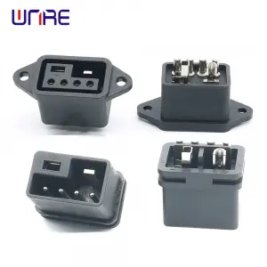 New National Standard Electric Bicycle Socket High Current Male And Female Interface High-temperature Resistant Charging Product