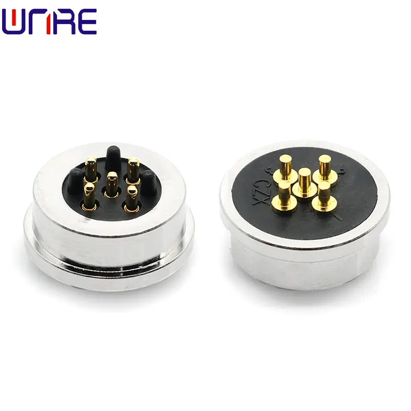 Waterproof Male Female Magnetic Connector 5Pin1