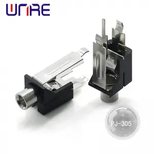 Audio Connector pcb mounting Audio Stereo jack PJ-305