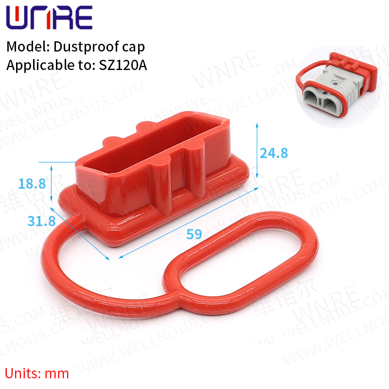 SZ120A Dust Cap Connector Plug Battery Charging Socket Port Connector Interface SZ120A Available3