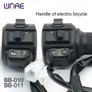 BB-010 BB-011 E-Bike Handlebar Waterproof Throttle Horn Turn Signals for E-Scooters/E-Mopeds