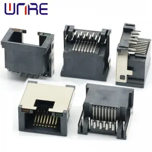 RJ Sinking Plate Ultra-thin 9.9H With Light And Shell Network Socket Connector Interface