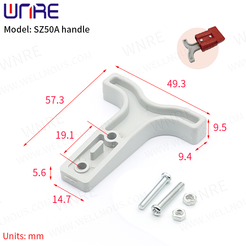 SZ50A Handle Wiring Terminal Plug Charging Socket Port Battery Interface Connector Handle3