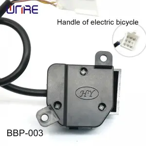 BBP-003 BBP-004 Urban E-Scooter Handlebar Ergonomic Horn  Auto-Resetting Signals for City Riding/Taxi Fleets