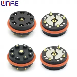 5Pin Male Female 2A12V Charging Magnetic Connector Circular Waterproof Pogopin Connector