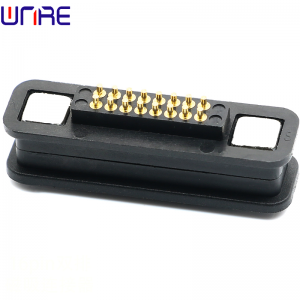 Square Waterproof CZX-E4 16P Pogopin Magnetic Connector Male Female Charging Socket Connector