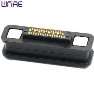 CZX-E4 15P Pogopin Magnetic Connector Male Female Suction Magnet Charging Socket Connector