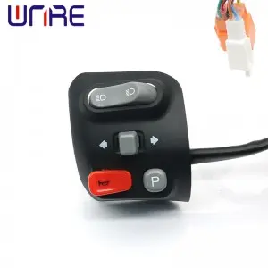 BB-015 Premium E-Bike Handle Integrated Horn/Turn Signal/Lights Tactile Feedback for City Commuter E-Mopeds