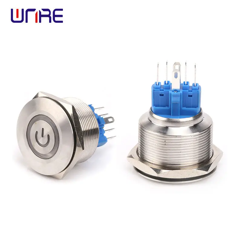 28MM ring power supply normally closed normally open self-locking reset