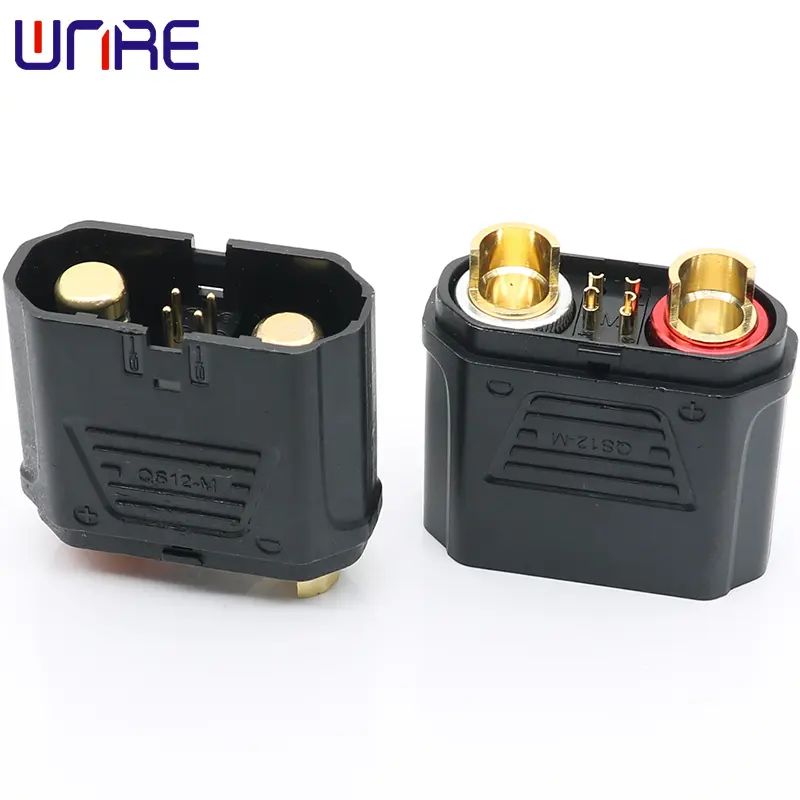 QS12 Plug With High Current And Protective Sheath Male Female Power Lithium Battery Connector Plug2