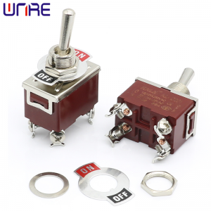 KL-C201 Toggle Switch ON/OFF Reset 4pin Instrument Electronic Products Accessories Switch