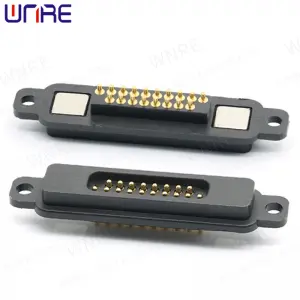 CZX-D Type Square Magnetic Connector Male Female 18P Pogopin Waterproof Magnetic Charger