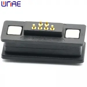 Pogopin CZX-E3-6P Square Magnetic Connector Male Female Charging Socket Connector