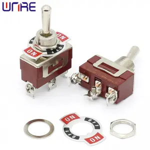Toggle Switch KL-C103 ON/OFF/ON 3pin Home Appliances Electronic Products Accessories Rocker Switch