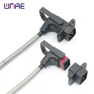 Connector 2+1+5 20A Male Electric Bike Charger Battery Charger Plug Socket