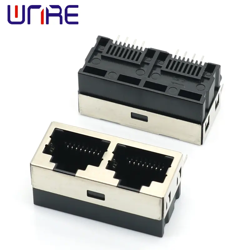 RJ45-55-1X2 Half Pack Network Socket Connector1