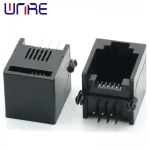 RJ45-5521-1X1-6P6C Without Ears Network Socket Connector Interface Crystal Head Female Socket