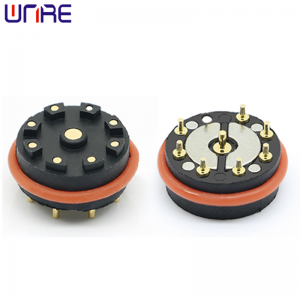 8Pin Waterproof Male Female Magnetic Connector Magnet Power Supply Charging Pogopin Connector