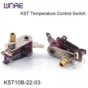 KST10B-22-03 Temperature Control Switch Commercial Grade Thermostat 250V 10A for Office and Shop Heating Systems