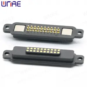 Waterproof Male Female Magnetic Connector Square 20P CZX-D Type Socket Magnetic Charger