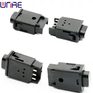 Electric vehicle signal warning lamp danger alarm self-reset button switch