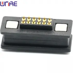CZX-E3 12P Waterproof Square Magnetic Connector Pogopin Male Female Socket Charging Connector