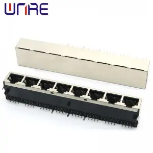 Network Socket Connector Interface RJ45-59-1X8 With Shell Without Spring Telephone Socket