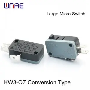 KW3-OZ Conversion Type Largre Micro Switch Changeover 3-PIN for Solar Panels/Battery Packs/Chargers/Inverters/Power Stations