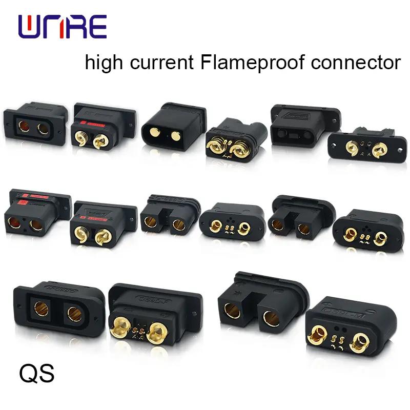 WNRE QS Series High current flameproof connector: Redefining Industrial Electrical Connection Standards