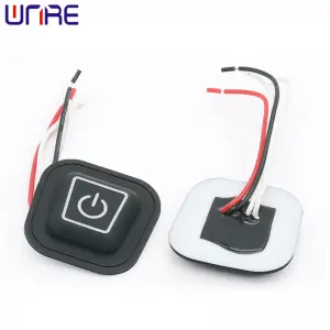 GJ-102 Trapezoidal Three-level Temperature Control Switch Down Jacket Heated Silicone Button