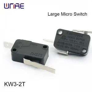 KW3-2T Largre Micro Switch Long Life Operations 250V 16A Durable Construction for Home Appliances Industrial Automation