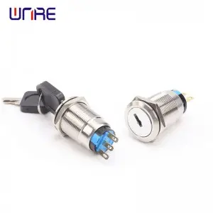 19MM key knob 2nd gear 3rd gear self-locking reset