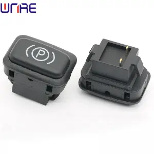 The electric driver pulls the switch P key to stop the two-pin lock-free button switch