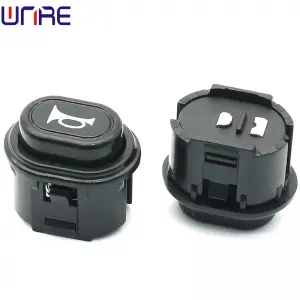Children’s toy battery car P key horn repair key red lock-free self-reset handle electric car start switch