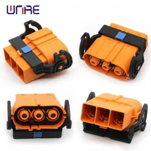 High voltage electrical insulation energy storage 8mm three-core connector price is reasonable