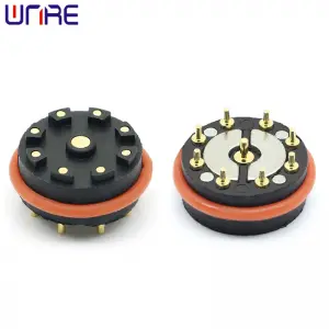 Male Female 9Pin Power Supply Charging Magnetic Connector Port Waterproof Pogopin Connector