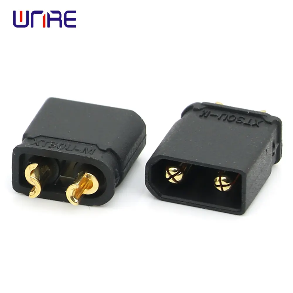 BLACK XT30U-M Connector Plug For Telecontrolled Aircraft Featured Image