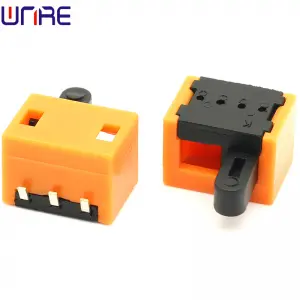 Electric motorcycle accessoriess left and right turn far and near headlights switch two waterproof brown small toy toggle switch