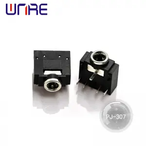 PJ-307 Audio Device, Convenient, black, 5 pin