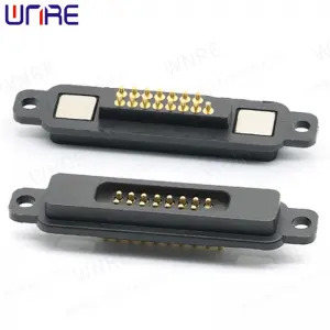 Square Magnetic Connector 15P CZX-D Type Male Female Socket Magnetic Charger
