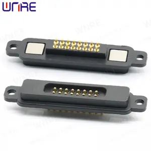 Square 16P CZX-D Type Magnetic Connector Male Female Socket Magnetic Charger