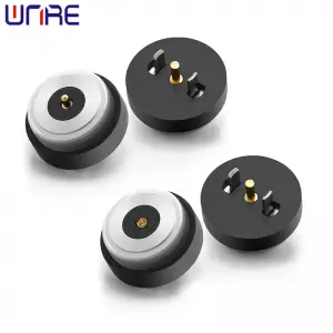 CX-908A-8-10mm Pogopin Connector Male Female Charging Suction Type Strong Magnetic Connector