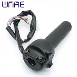 BB-014 E-Scooter Handle w/Glove-Friendly Horn Button & Self-Resetting Turn Signals for Shared Mobility Services