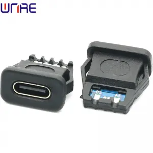 TYPE-C-00000 Connector Waterproof Buckle USB Interface Female Charging Socket Interface